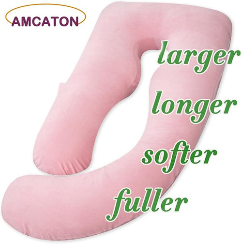 60 Inch Pregnancy Pillows for Sleeping, Extra Large U Shaped Body Pillow - Image 2