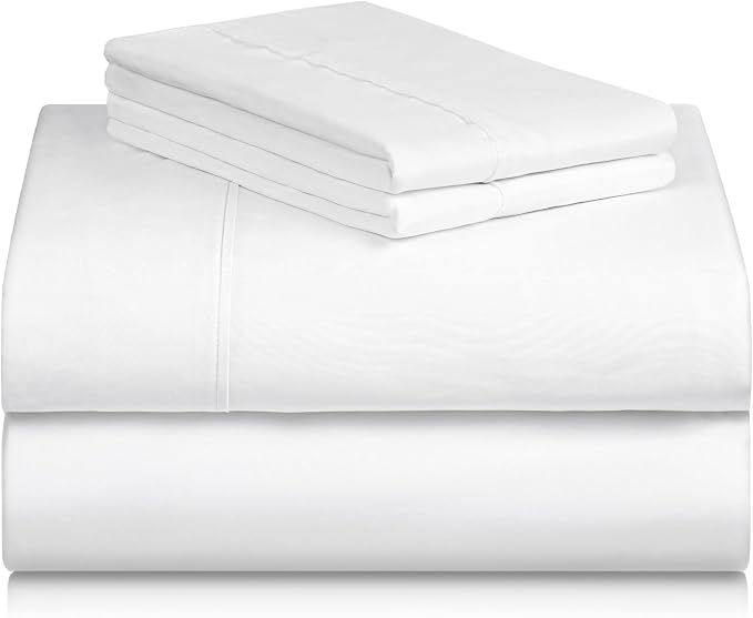 LuxClub 4 PC California King Size Sheet Set Bed Sheets Deep Pockets 18" Wrinkle - Image 9