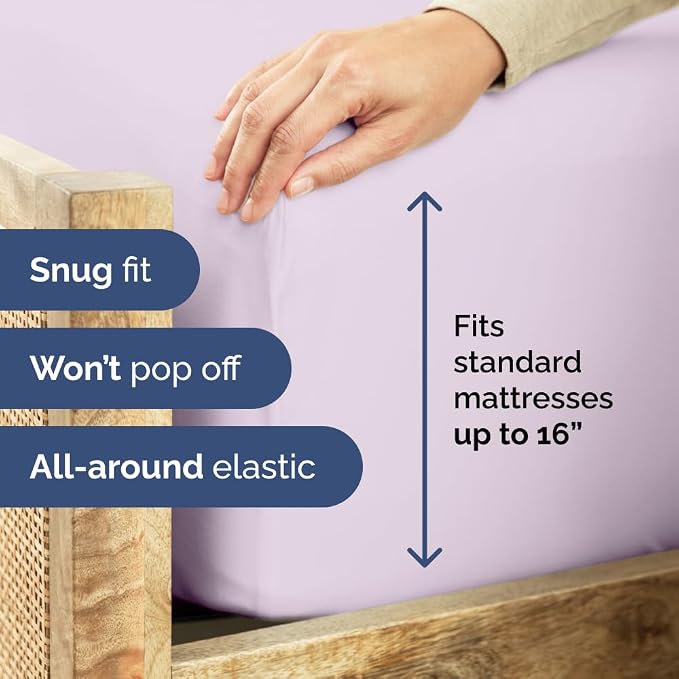 Twin XL Fitted Bed Sheet - Image 3