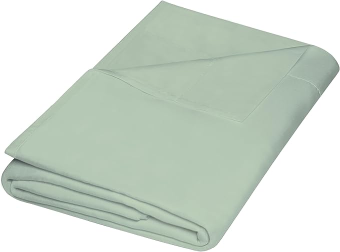 ZPECC King Flat Sheet Only 1 Pack, Durable Sage Green Top Bed Sheets by ZPECC-ABrandThatHasBeenFocusedOnBabyProductsFor18Years