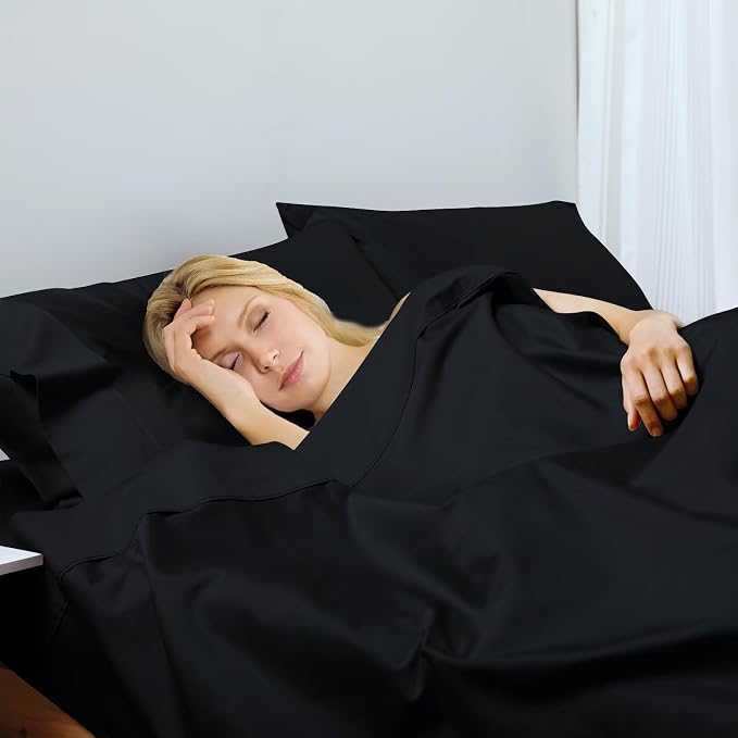 2-Pack Cotton Cal King Flat Sheet Only, 600 Thread Count 100% Egyptian Cotton - Image 6