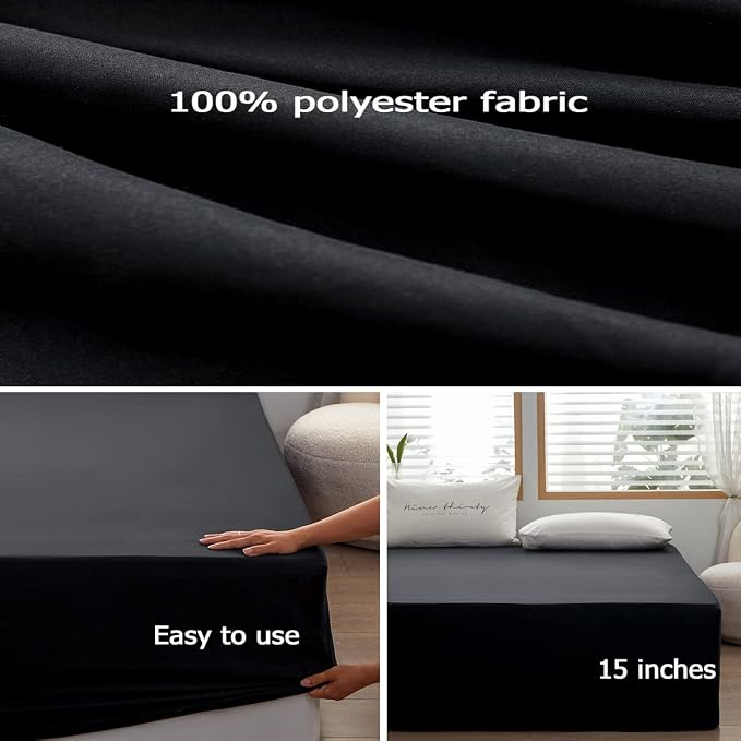 Bedding King Size Fitted Sheet Only - Image 3