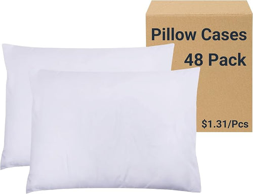 48 Pack Pillow Cases Standard Size by ZPECC-ABrandThatHasBeenFocusedOnBabyProductsFor18Years