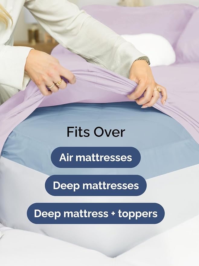 Extra Deep Twin Fitted Sheet - Image 6