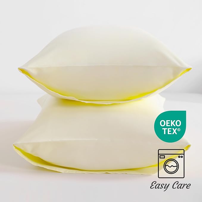 NTBAY Queen Pillow Cases Set of 2, 2 Pack Brushed Microfiber 20x30 Pillow Cases - Image 4
