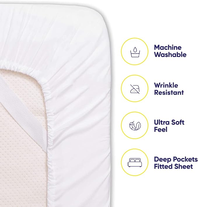 Sweet Home Collection 6 Piece 1500 Supreme Collection Brushed Microfiber Deep - Image 3