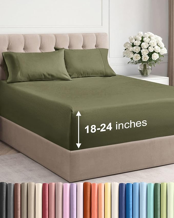 Extra Deep King Sheet Set by CGKUnlimited