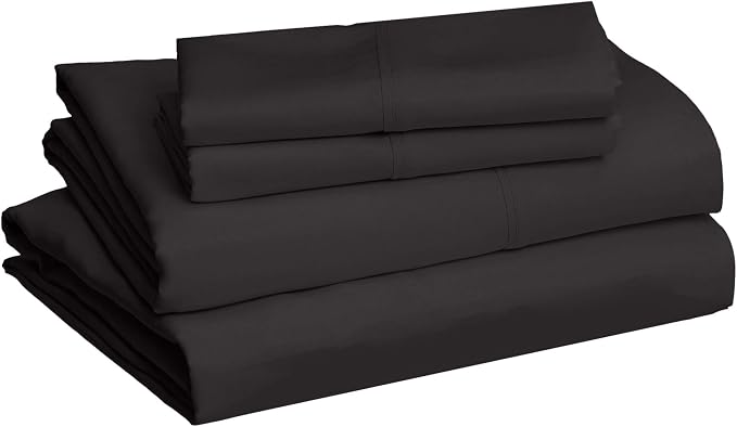 Amazon Basics Lightweight Super Soft Easy Care Breathable Microfiber 4-Piece - Image 2