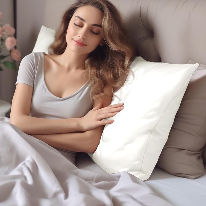 INFIIXSO Mulberry Silk Pillow Cases King Size Set of 2, Silk Pillowcase - Image 7