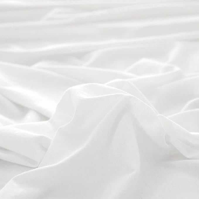 PURE ERA Jersey Knit Duvet Cover Set 100% T-Shirt Cotton Super Soft Comfy 2pc - Image 6