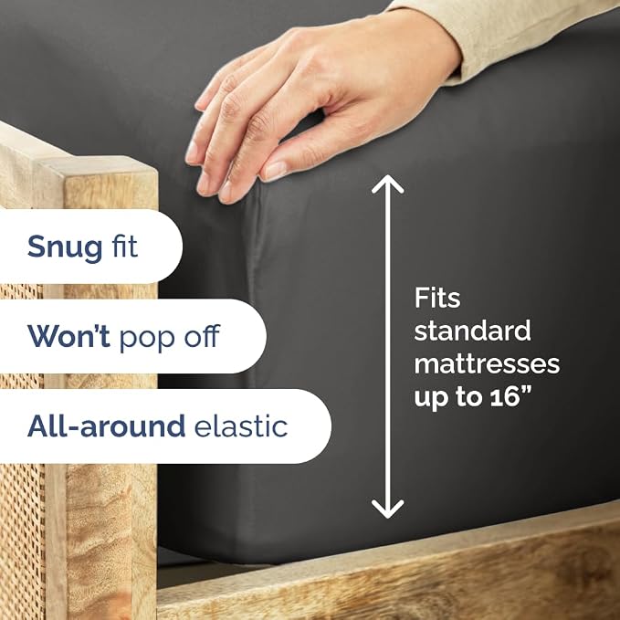 Queen Fitted Bed Sheet - Image 3