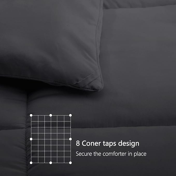 TEXARTIST Premium 2100 Series Oversized Queen Comforter All Season Breathable - Image 6