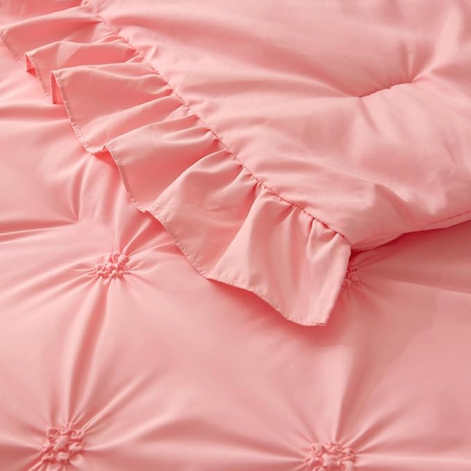 BEDELITE Pink Twin Comforter Set - Image 9