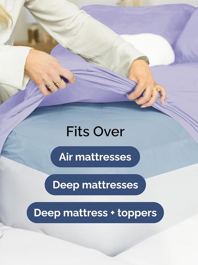 Extra Deep Queen Fitted Sheet - Image 6