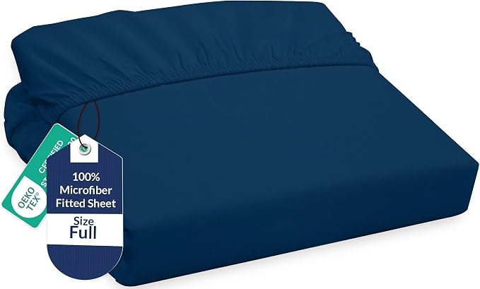 Royale Linens Fitted Sheet Full by ROYALELINENS