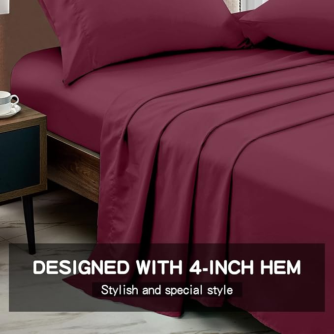 FreshCulture King Flat Sheets Only 2 Pack - Image 2