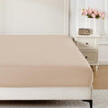 ROSE&RISY Khaki King Fitted Sheet, Soft and Breathable by ROSERISY