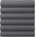 GOLD TEXTILES Full Flat Sheet 12 Pack – Brushed Microfiber Top Sheets by GOLDTEXTILES