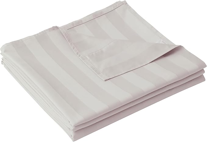 Cotton Twin Flat Sheet Only, 600 Thread Count 100% Egyptian Cotton Top Sheet by ZaizaiHome