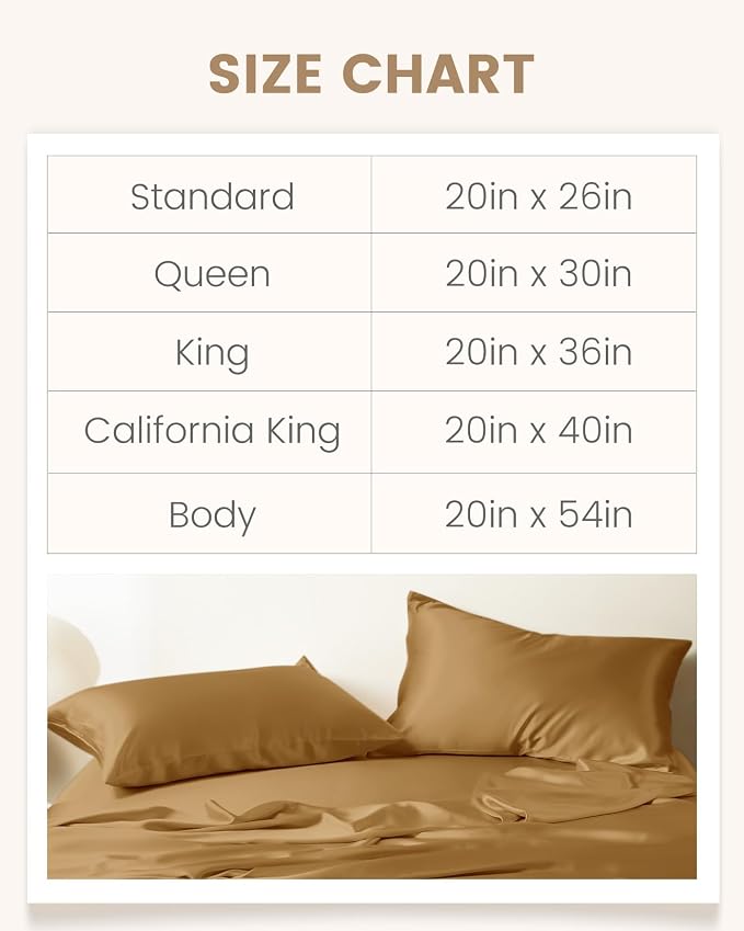 THXSILK Silk Pillowcase for Hair and Skin, 100% Mulberry Silk Bed Pillowcase - Image 9