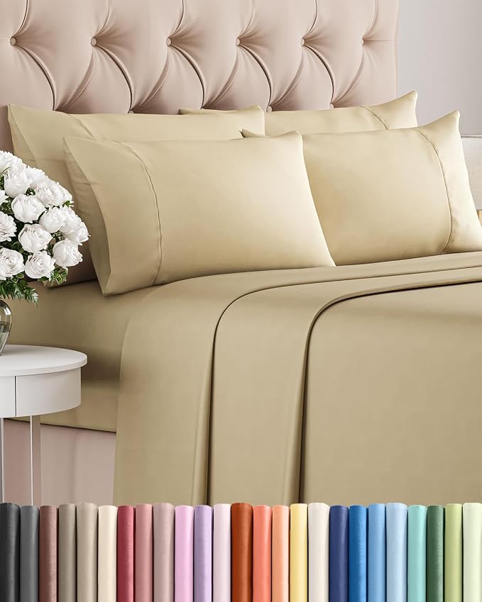 Cal King 6 Piece Sheet Set by CGKUnlimited