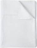 Flat Sheet Only Twin Size, 400 TC 100% Egyptian Cotton Flat Sheet by ShunjieHome
