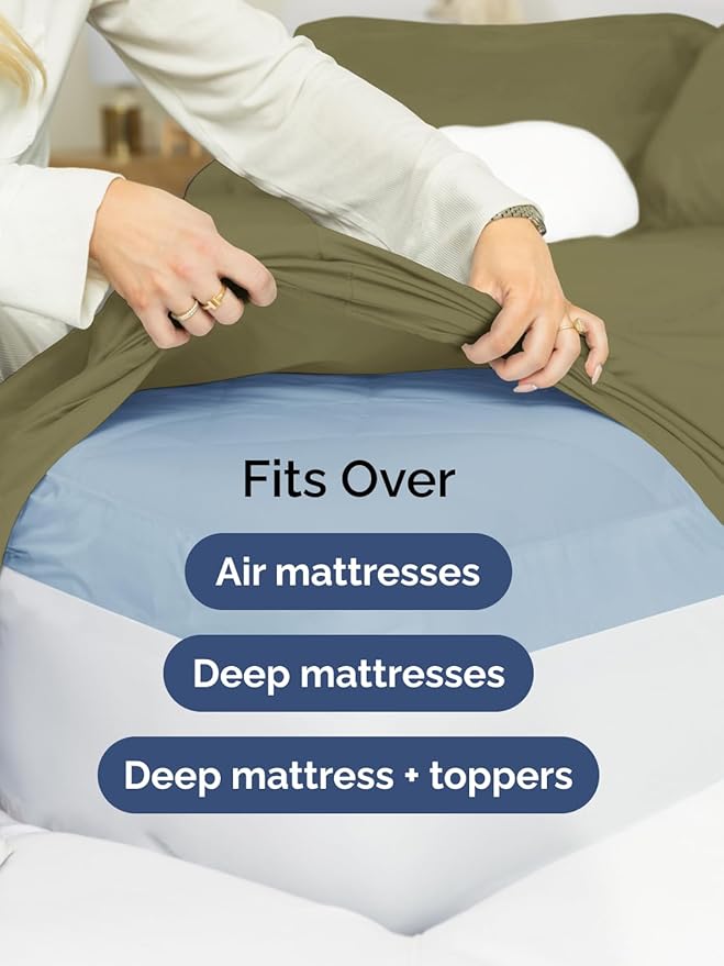 Extra Deep Split King Sheet Set - Image 6