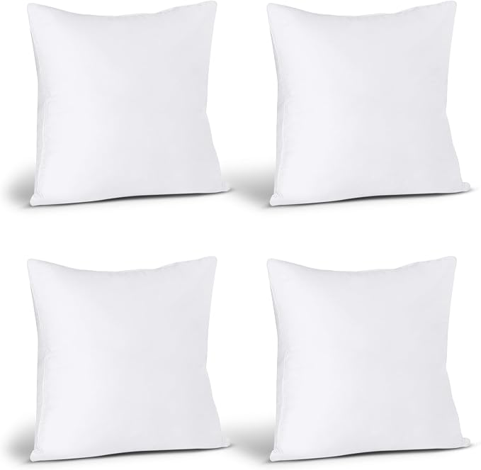 Utopia Bedding Throw Pillows – 17 x 17 Inches Down Alternative Pillows - Image 7