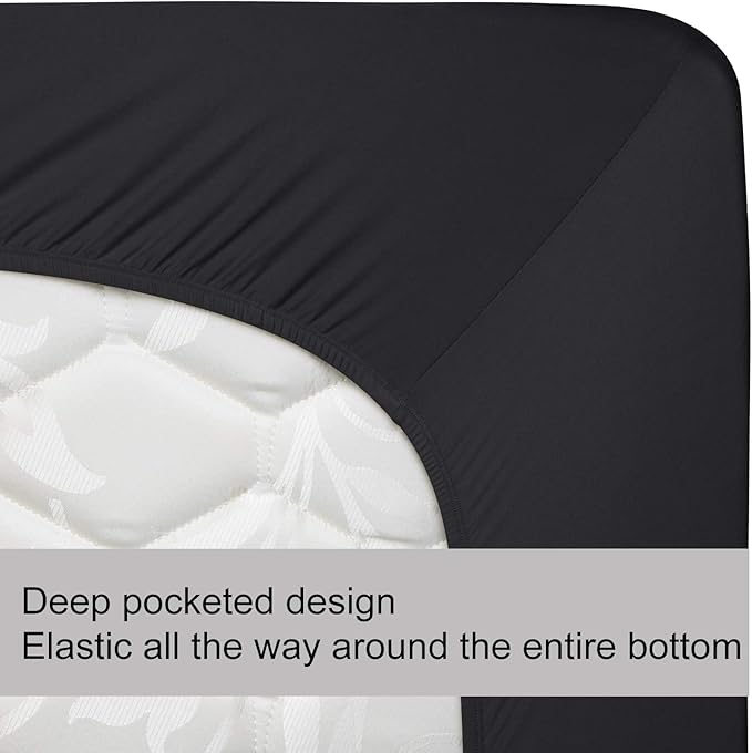 Stretch Queen Size Fitted Sheet Only - Image 5