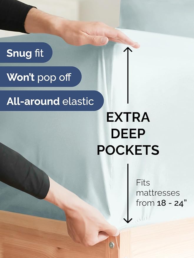 Extra Deep Queen Sheet Set - Image 3