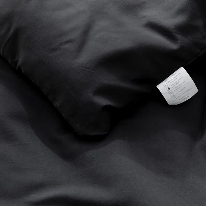 ROSGONIA Black Comforter Set Queen - Image 8