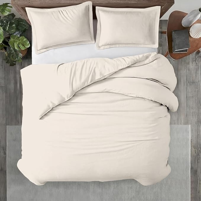Kotton Culture 1 Pc 120"x120" Duvet Cover Super King Plus/Super Oversize King by KottonCulture