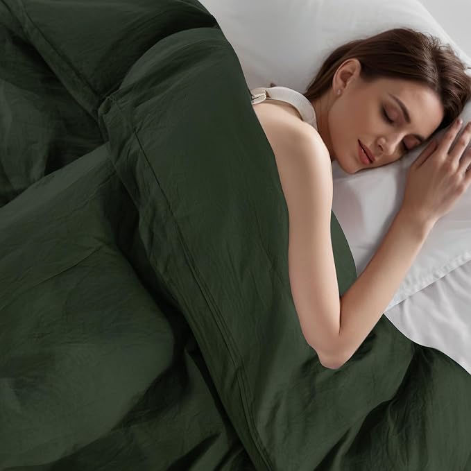 NEXHOME PRO Queen Duvet Cover Set – 100% Certified Organic Cotton - Image 5