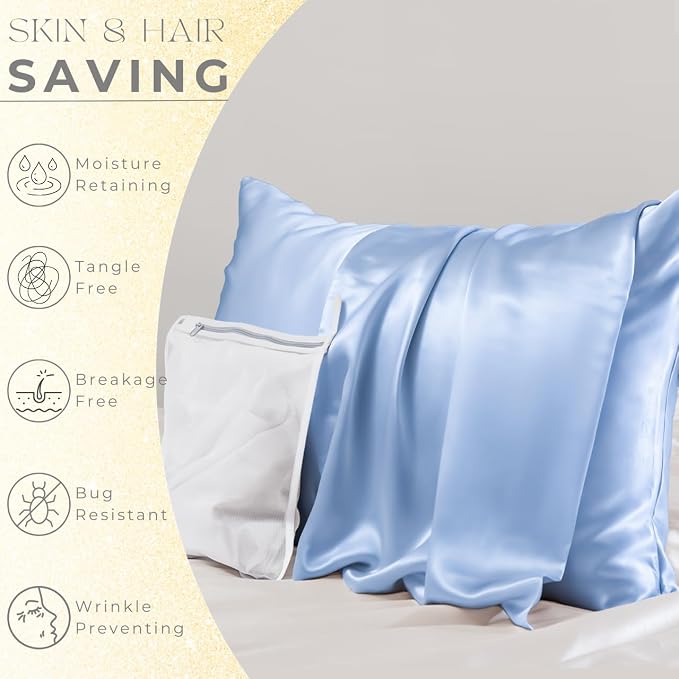 PROMEED Natural 23 Momme Silk Toddler Pillowcase - Image 3