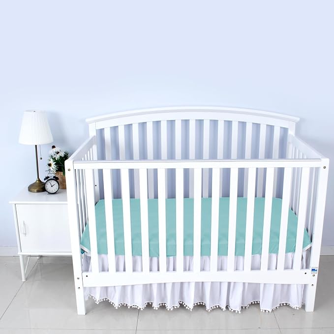 Biloban Crib Sheets Fitted, 2 Pack Crib Sheet Fits - Image 4