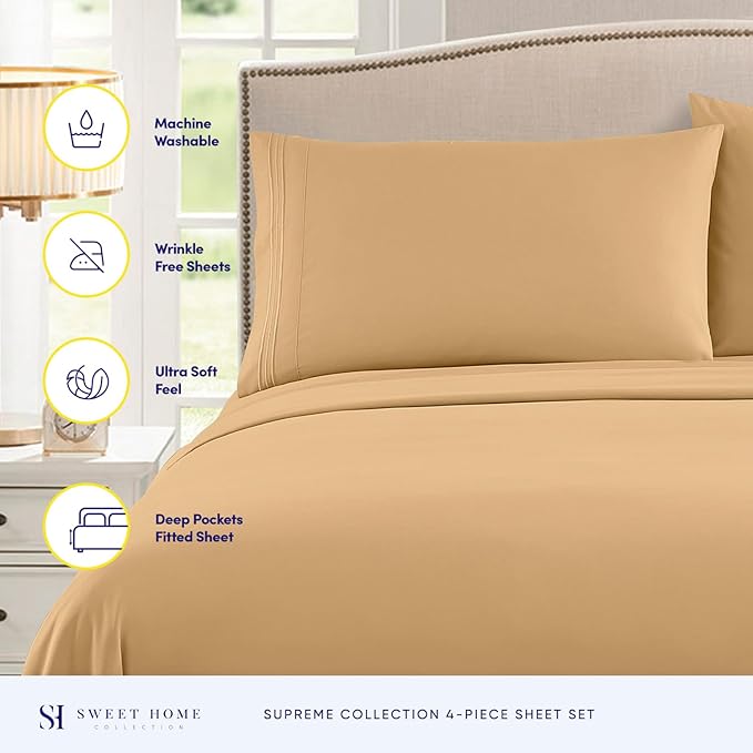 Queen Size Bed Sheets - Image 2