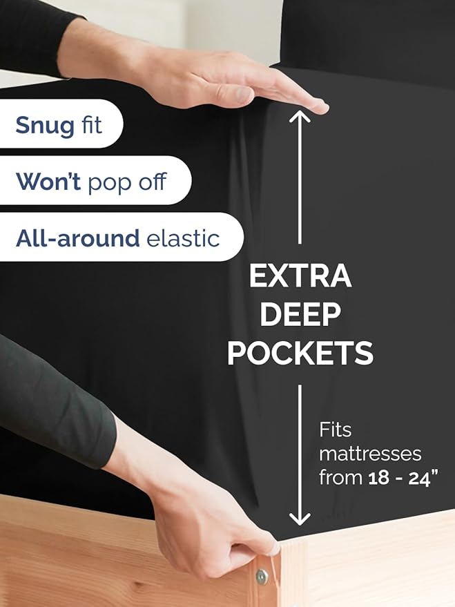 Extra Deep Cal King Sheet Set - Image 3