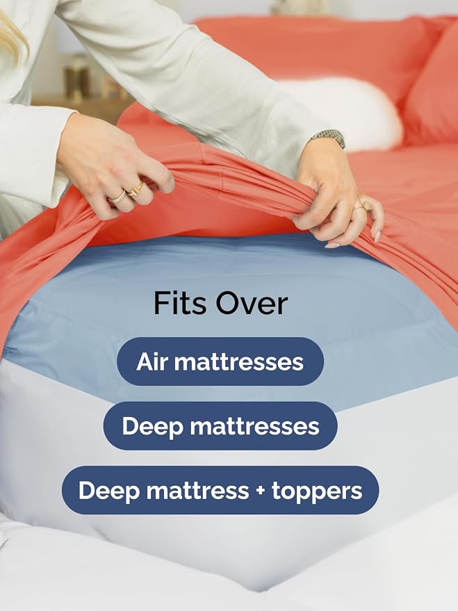 Extra Deep King Fitted Sheet - Image 6