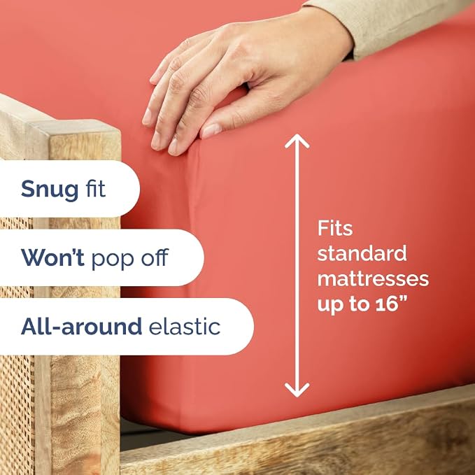 Queen Fitted Bed Sheet - Image 3