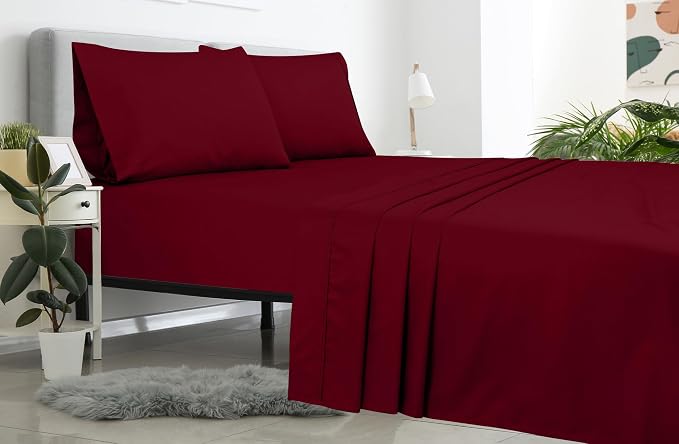 Royale Linens Twin XL Flat Sheet - Image 7