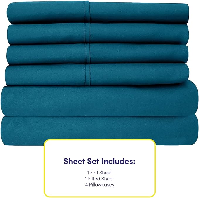 Sweet Home Collection 6 Piece 1500 Supreme Collection Brushed Microfiber Deep - Image 4
