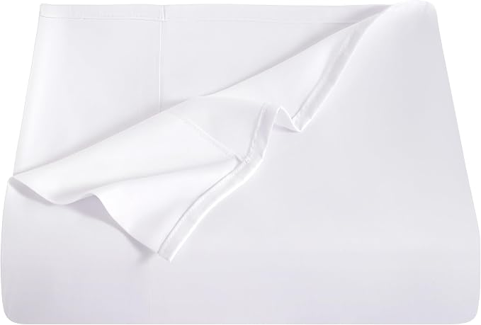 NTBAY Twin Extra-Long Flat Sheet Only by NTBAY