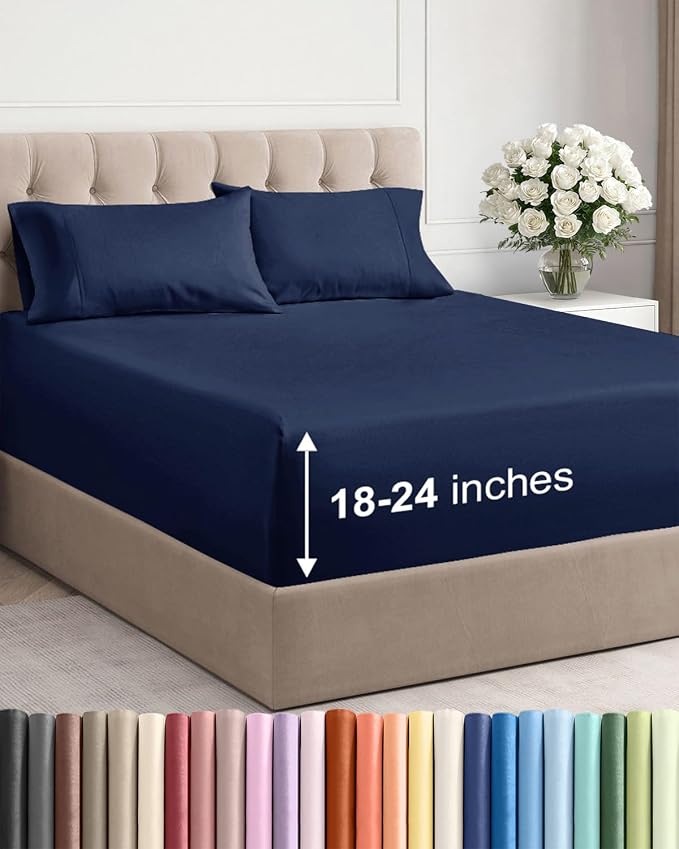 Extra Deep King Sheet Set by CGKUnlimited