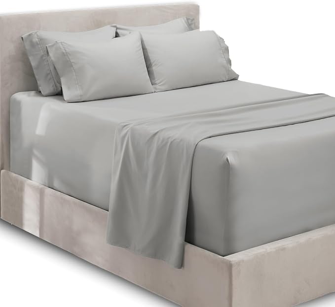Hearth & Harbor Extra Deep Pocket Queen Sheets Sets by HearthHarbor