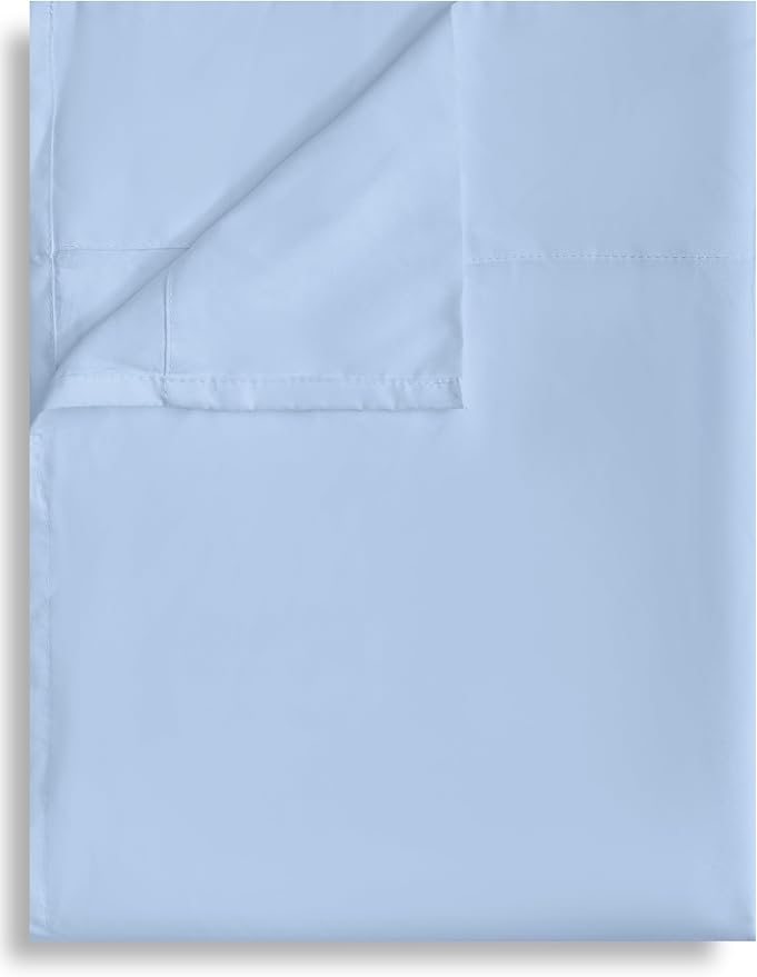 Twin Flat Sheet Only, 1 Pack Top Bed Sheets, Soft Breathable Brushed Microfiber by Culve