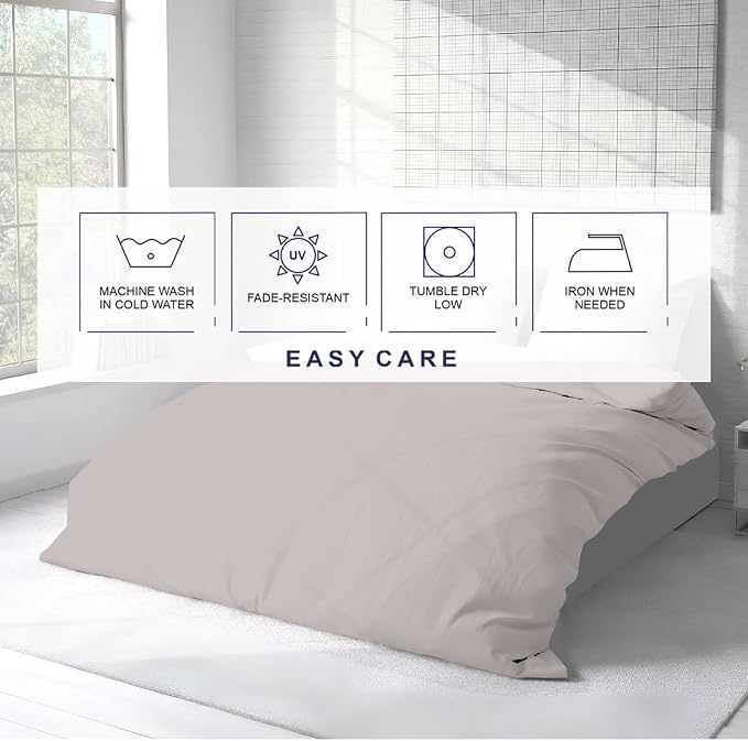 Kotton Culture 1 Pc Twin XL/Twin Duvet Cover Only-100% Egyptian Cotton 600 - Image 6