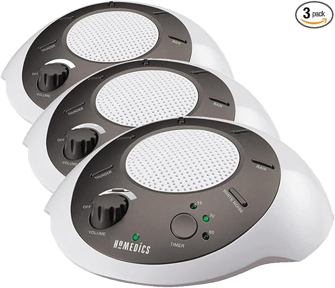 Homedics SoundSleep White Noise Sound Machine, Small Travel Sound Machine by Homedics