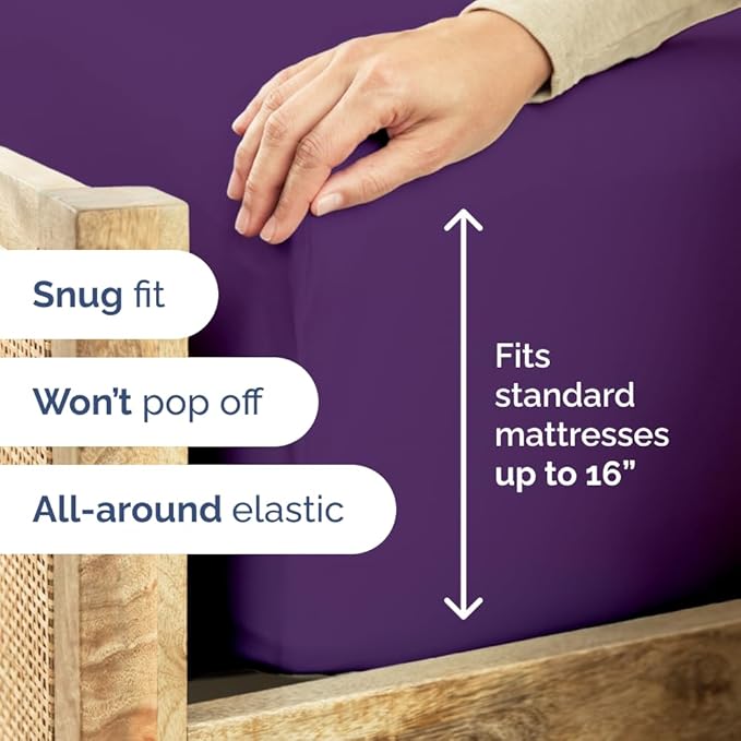 Cal King Fitted Bed Sheet - Image 3