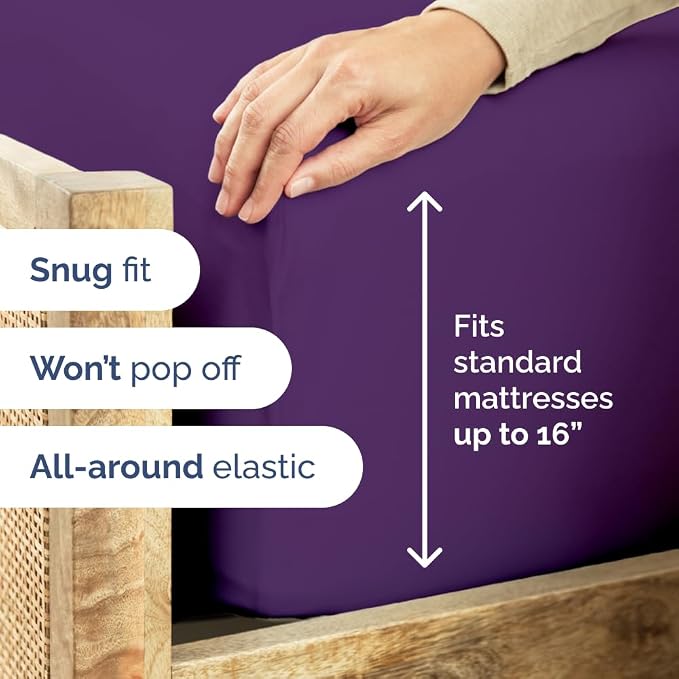 Twin XL Fitted Bed Sheet - Image 3