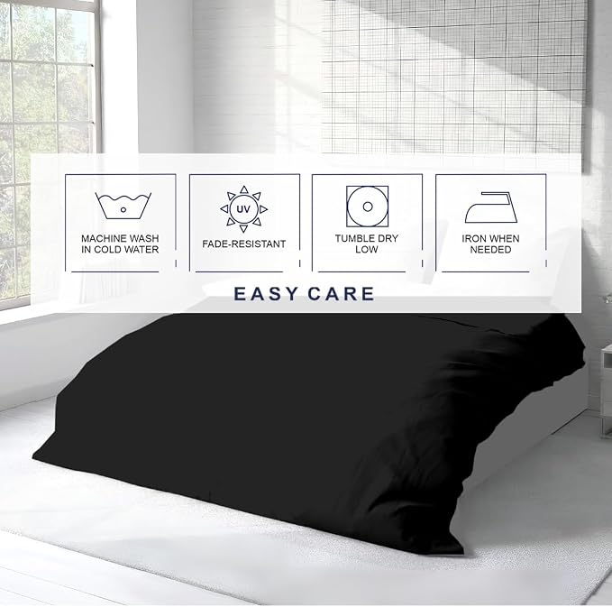 Kotton Culture 3 Pc Duvet Cover King Size Set-100% Egyptian Cotton 600 Thread - Image 6